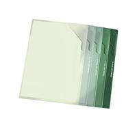 5Pcs Clear Views Tear Resistant Document Holder Bag Clear Window File Protections Sleeve for File Organization Office Card Document Bag