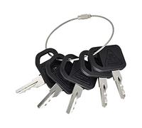 5Pcs Clés de Contact AM101600 AM102439 M76975 pour Tracteur de Pelouse John Deer e GX85 GX255 GX325 GX335 X465 X475 X485 X495325 335345 355D GATOR CS CX HPX 4X2 4X4 620i 625i 825i 850D 855D
