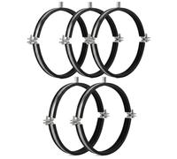 5pcs, Collier de Serrage 200mm Avec Joint en Caoutchouc, Filetage M8/M10, Support en Acier Pour Tuyau de Ventilation, Gaine Spiralée ou Descente D’eau, Montage Mural ou Plafond, de Steinberg14
