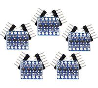 5PCS Convertisseur de Niveau logique I2C 4 canaux bidirectionnel 5V vers 3.3V