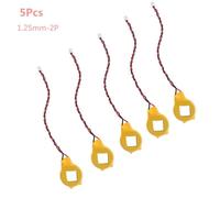 5pcs CR2032 Piles avec batterie de démontage de fil avec adhésif