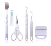 5pcs Craft Weeding Tools Ensemble pour la Coupe, Portable et Pratique pour le Scrapbooking et la Sculpture Manuelle