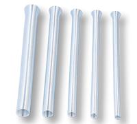 5pcs CT5050 outil de cintrage de tuyau de climatiseur ensemble de cintreuse de tubes à ressort tubes en aluminium de cuivre résilients fil électrique manuel petite cintreuse à ressort pour 5/8 1/2 3/8