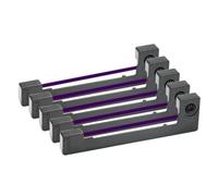 5pcs de Long du Ruban de durée de Vie Compatible avec - ERC-09 ERC09 Black Purple pour Le numéro de pièce M160 M180 M190 M191G M163 M164 M181 M182 M183(5PCS ERC-09 Purple)