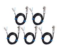 5pcs Détecteur de Salle magnétique Interrupteur de capteur de proximité inductive NPN DC5-30V Composant électronique Applicable au Cylindre hydraulique pneumatique, Paquet de 5
