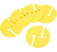 5pcs Diving Line Marker Cave Dive Scuba Safety Cordes PVC forme ronde pour les aérations sous-marines