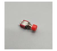 5Pcs DS-612 3Pin C-NO-NC 6mm Momentary Self-reset Push Button Switch ON-(ON) 5A/120V Toggle Switches 6colors NWPNLXEA(Rot)