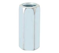 5pcs Écrou Long Tige Écrous Hexagonaux M12 * 40 Écrou Couplage Douille Attaches Filetées Pour Fixation Mécanique(17mm)