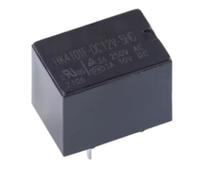 5pcs Electromagnetic HK4101F-DC5V/12V/24V - 3A Plug-in 5 Pins Signalling for Conversion(HK4101F-DC12V-SHG)