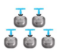 5pcs en Acier Inoxydable Automatique Drinker Drinker Nipple Waterer, Accessoire de Ferme (Grand t-Shirt en Acier Inoxydable)