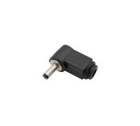 5Pcs Fiche DC 90° 2.5-5.5mm Connecteur angle droit pour soudure