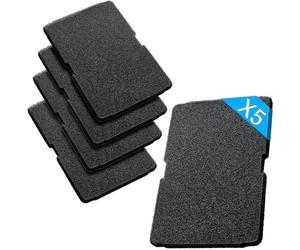 5pcs Filtre Seche Linge pour Beko 240x155x10mm 2964840100 Seche Linge Condensation Seche Linge Pompe a Chaleur Filtre éPonge pour Miele/Bosch/Whirlpool/Grundig/Blomberg/Elektra Bregenz