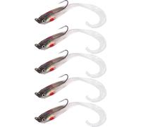 5pcs Fish Lurer Lures Lures Fake Bait Pêche en mer douce avec hameçon SO050-5