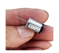 5PCS Flat Precision M20 electronic starter DC 3.7V 6V 21000RPM Metal Brush Low Power Long Shaft IINKUEYK
