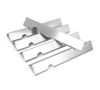 5PCS Flavorizer Barres en Acier Inoxydable Rails d'arômes pour W-e-b-e-r Genesis II/LX 300 Grill à gaz,Rails Aromatiques Flavorizer Bar pour BBQ W-e-b-e-r II LX E/S-340 E-310 E-315 E-335 E-330 S-335