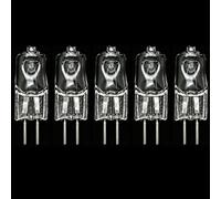 5PCS G5.3 230V 20W G5.3 Ampoule Capsule Lampes à deux broches blanc chaud | G5.3 Ampoule à intensité variable four micro-ondes et les friteuses à air