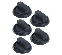 5pcs Gas de gaz universel bouton en plastique Coideur à gaz Cuideur de commande Pièces de remplacement pour la famille