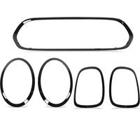 5pcs Gloss Black Feu arrière -Grille -Surround -Couvre pour Mini F55 F56 F57 Une Cooper S JCW 2014+