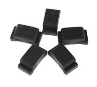 5pcs Guitar Pick Holder Portables Durability Rubber Guitar For Beginners And Professionals Bass Pick