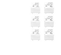 5PCS HF3FA remplace HF3FD-005-012-024-ZTF HF3FD-005-012-024-ZSTF HF3FD-005-012-024-HTF HF3FD-005-012-024-HSTF Relais 4 broches 10A(HF3FD-012-HSTF 4PIN)