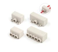 5PCS High Power Splitter Quick Wire Connector Terminal Block Electrical Cable Junction Box ZK-306 ZK-506 ZK-316 ZK516 Connectors NWPNLXEA(ZK306)