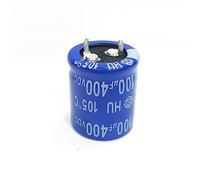 5pcs HITACHI HU 400V 100uF 22x25mm Aluminum Electronic Capacitors