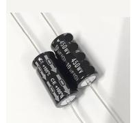 5PCS horizontal axial polarized aluminum electrolytic capacitor 450V 10uf 13X26mm NWPNLXEA