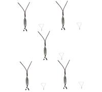 5pcs Jewelry Men's Pendant Buddhism Decor Bead Decorations Amulet Necklace for Men