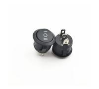 5pcs kcd1-105 2pin 3pin on-off on-off-on rocker switch diameter small round boat rocker switch Black round black white red NWPNLXEA(B-3p3d)
