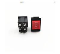 5Pcs KCD1 21 * 15 6Pin Boat Car Rocker Switch 6A/10A 250V/125VAC Push Button Switch NWPNLXEA(6pin3d)