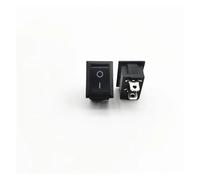 5Pcs KCD1 2PIin Boat Car Rocker Switch 6A/10A 250V/125VAC Push Button Switch NWPNLXEA(2)