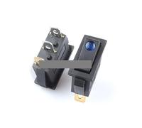 5Pcs KCD3/KCD4 220V 12V 10A/16A Rocker Switch NWPNLXEA(KCD3 220V Blue)