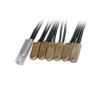 5PCS KSD9700 250V 5A Bimetal Disc Temperature Switch NC / N0 Thermostat Thermal Protector 40~135 degree centigrade NWPNLXEA(120 degrees,NC)