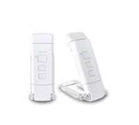 5PCS Lampe de Lecture 3 Modes de Couleur & 5 Niveaux de Luminosité Réglables 9 LEDs pour Livres au Lit Livre Protection Yeux - blanc