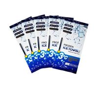 5pcs Lingettes rafraîchissantes - Formule Hydro Gel Reaction Cold Touch