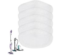 5PCS Lingettes Reutilisable pour Vaporetto Brosse Vaporforce SV440, PAEU0332 Vadrouilles de Rechange Lavables pour Polti Vaporetto