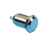 5pcs/Lot 1006 push button switch 10mm self-locking flat head 1NO1NC IP65 push button switch NWPNLXEA