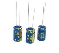 5pcs/lot 10UF400v high frequency low impedance 400V 10UF aluminum electrolytic capacitor S103 20% EKFBQBGW