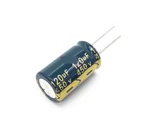 5pcs/lot 120UF high frequency low impedance 450v 120UF aluminum electrolytic capacitor size 18 * 30 mm 20%