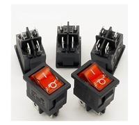 5pcs/lot 15 * 21mm LED Light SPST 4PIN ON/OFF G121 Boat Rocker Switch 6A/250V 10A/125V Car Dashboard Truck RV ATV Home NWPNLXEA