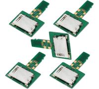 5pcs/lot Kit de Carte mémoire Micro SD TF mâle vers Adaptateur d'extension Femelle SD Standard Extender Lecteur PCBA pour téléphone de Voiture (SD*5pcs)