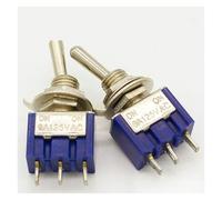 5pcs/lot MTS-102 3-Pin G107 SPDT ON-ON 6A 125V 3A250VAC Toggle Switches NWPNLXEA
