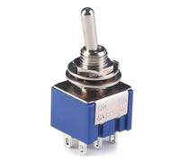 5pcs/Lot MTS-202 6-Pin DPDT ON-ON 6A125VAC Miniature Toggle Switches