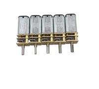 5pcs/lot N30 Gear electronic starter DC 6V-12V 15RPM-30RPM Slow Speed Large Torque 1:380 High Gear Ratio Metal Gearbox DIY Robot Car RUAJOGYNVM