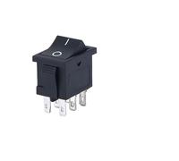 5Pcs/Lot Ship type switch/Small Rocker Switch KCD1-101N/104N/104 4 pin(4feet)/2Pins/3Pins with light 15 * 21mm 6A 250V /10A 125V NWPNLXEA(3)
