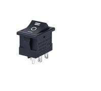 5Pcs/Lot Ship type switch/Small Rocker Switch KCD1-101N/104N/104 4 pin(4feet)/2Pins/3Pins with light 15 * 21mm 6A 250V /10A 125V NWPNLXEA(1 UK)