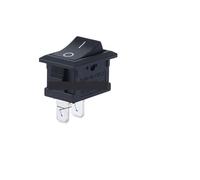 5Pcs/Lot Ship type switch/Small Rocker Switch KCD1-101N/104N/104 4 pin(4feet)/2Pins/3Pins with light 15 * 21mm 6A 250V /10A 125V NWPNLXEA(2)