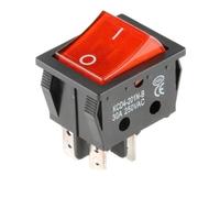 5Pcs/lot Welding Machine Warming Equipment Switch Red Green ON-OFF 2 Feet Kitchen Switch KCD4 NWPNLXEA(30A-R-B-4)