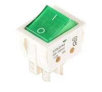 5Pcs/lot Welding Machine Warming Equipment Switch Red Green ON-OFF 2 Feet Kitchen Switch KCD4 NWPNLXEA(30A-G-W-4)