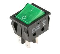 5Pcs/lot Welding Machine Warming Equipment Switch Red Green ON-OFF 2 Feet Kitchen Switch KCD4 NWPNLXEA(30A-G-B-4)